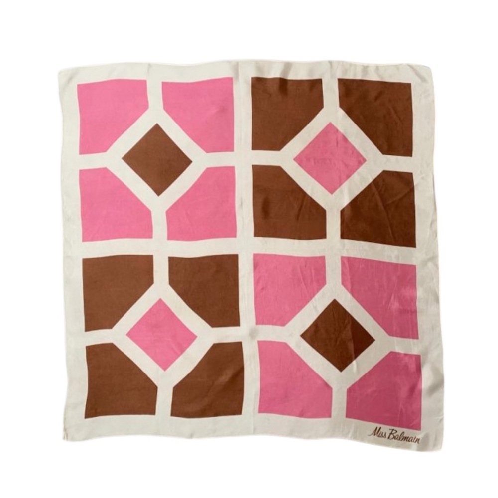 Pierre Balmain Vintage 70s Silk Scarf✨